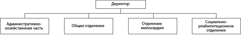 Структура ГБУ «Дом социального обслуживания «Решетихинский»