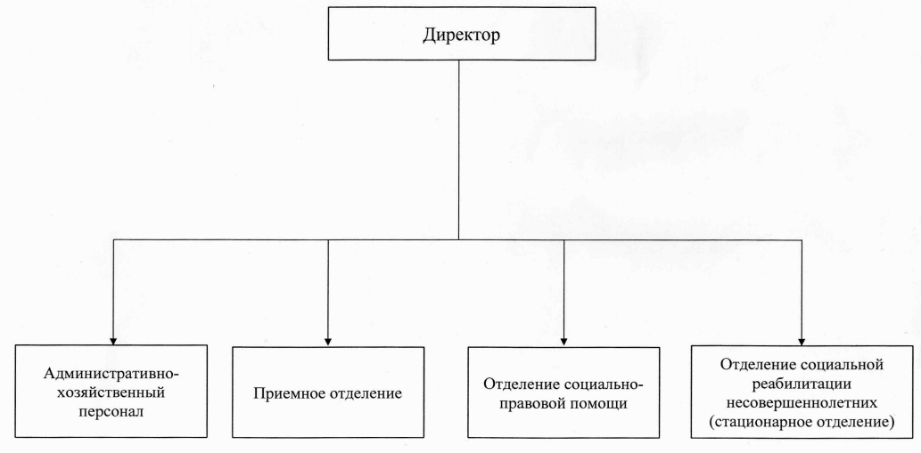 Структура ГКУ «Социальный приют для детей и подростков города Арзамаса»