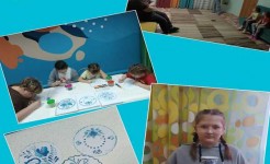 СКАЗОЧНАЯ СИНЕВА ГЖЕЛИ