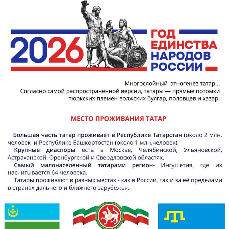 2026 - Год единства народов России