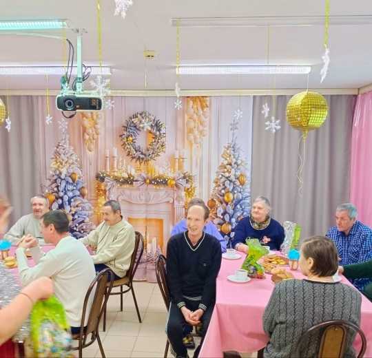 Рождество за праздничным столом!