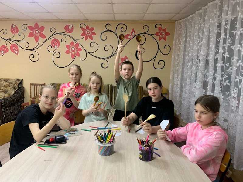 Мастер-класс «Из прошлого семеновской ложки»