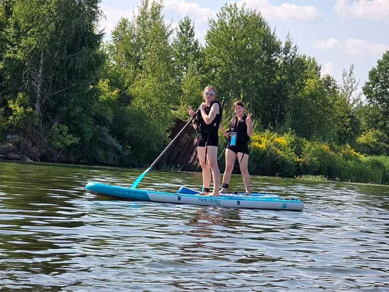 Речные прогулки на сапах