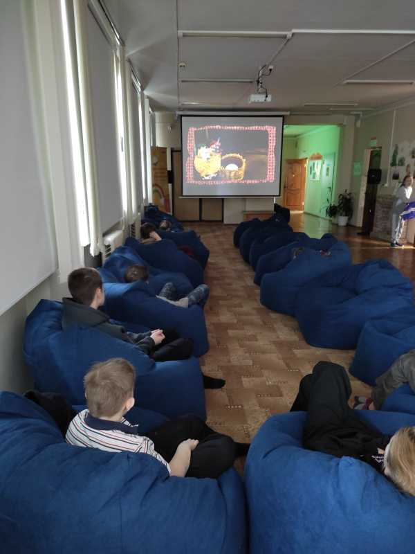 Кинозал в библиотеке им. В.С. Рыжакова