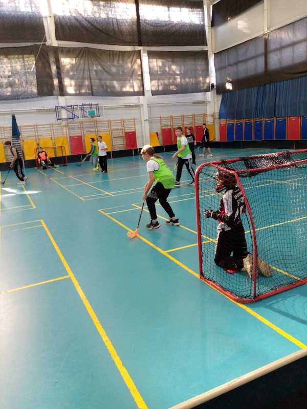 Проведение мастер-класса по флорболу