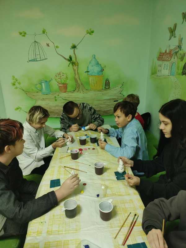 Мастер-класс по росписи гипсовых фигурок