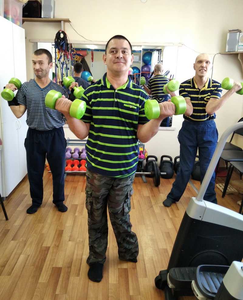 Занятия ЛФК при ДЦП 