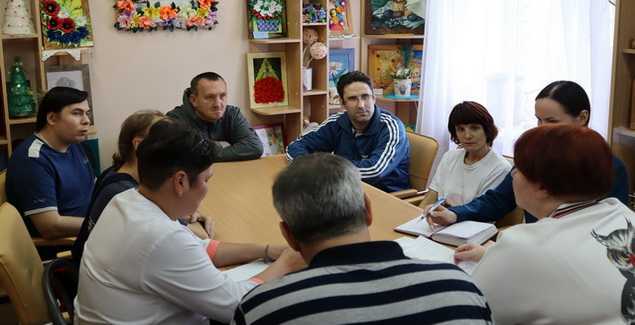 Заседание Совета получателей социальных услуг, проживающих в учреждении.