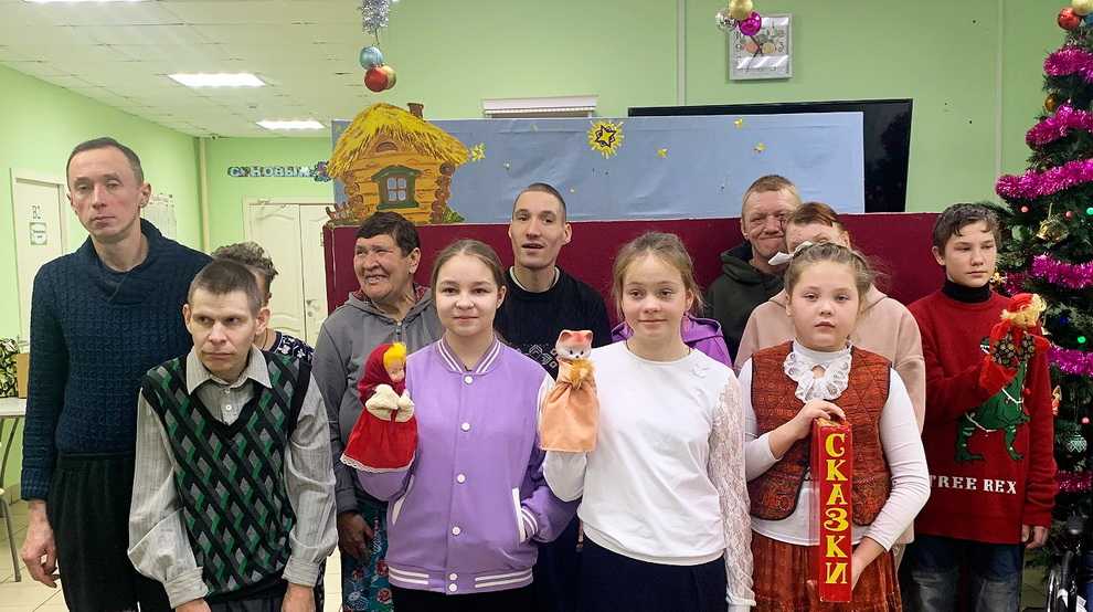 Кукольный театр «Где добро, там и тепло». 