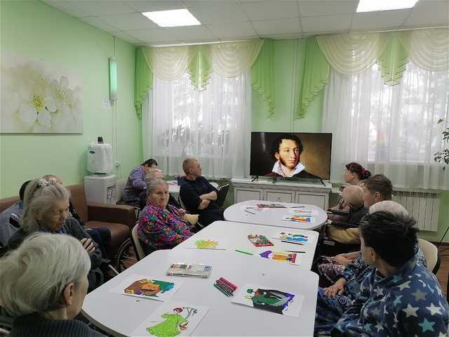 Тематическое занятие в рамках кружка «Литературная гостиная»  - День памяти А. С. Пушкина