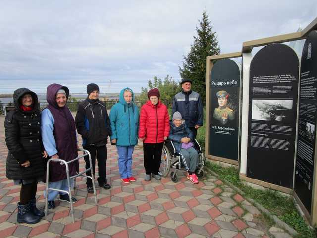 Прогулка по набережной города Городца