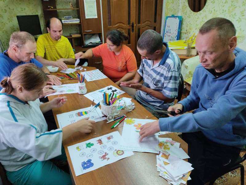 Занятия с психологом.