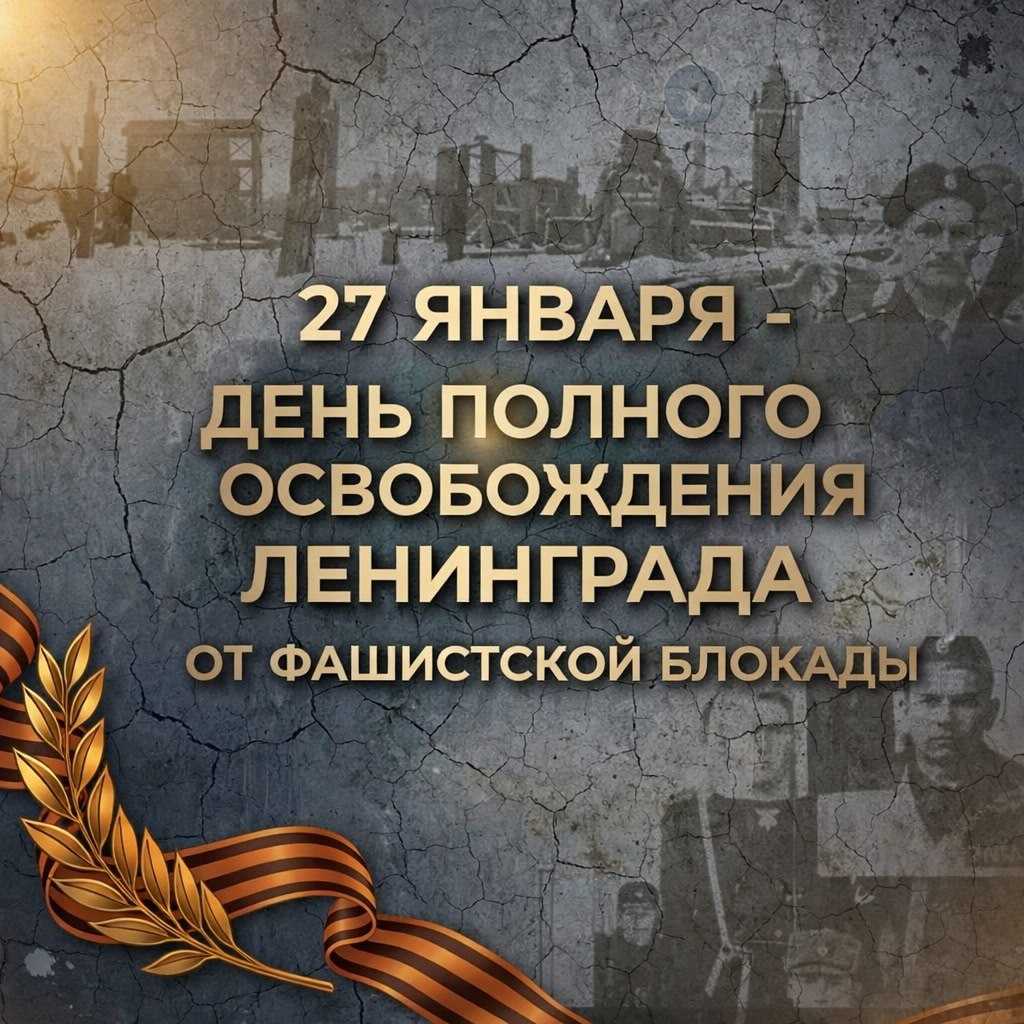 82 годовщина снятия блокады Ленинграда