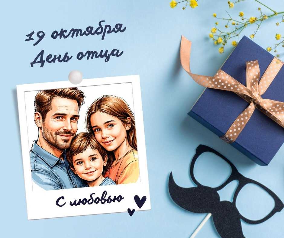 Поздравляем с Днём Отца!