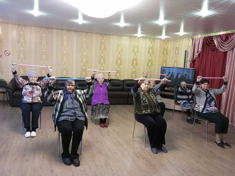 Занятие ЛФК