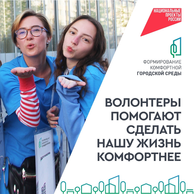 Волонтёры рядом: голосуем вместе за новый облик региона
