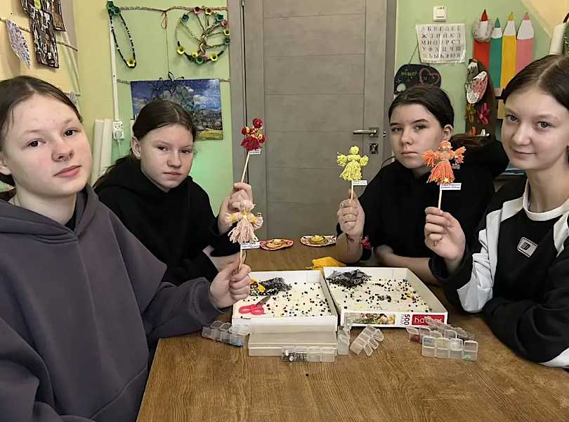 Наша Масленичная неделя стартовала с яркого творческого заряда