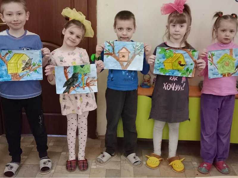 Занятие по рисованию 