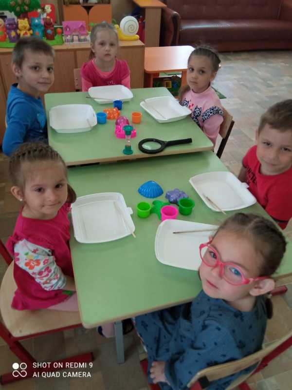 Опыты и эксперименты с песком