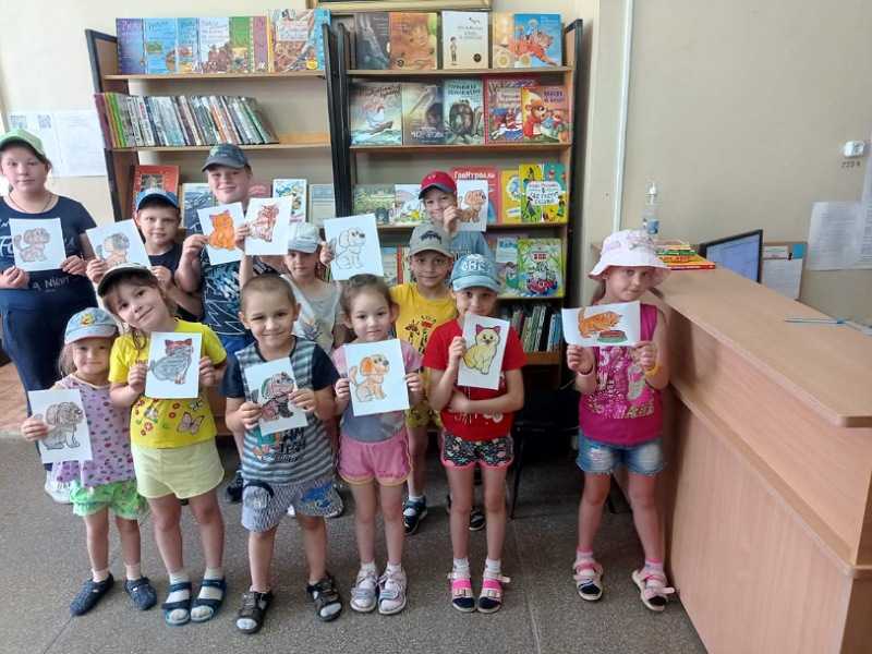 Ребята вновь посетили библиотеку им. А. П. Чехова