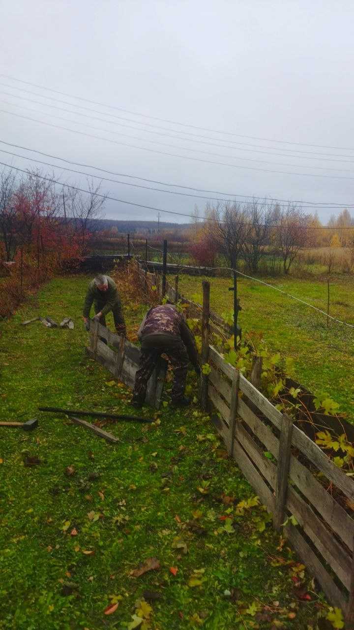 Подготовка к зиме.