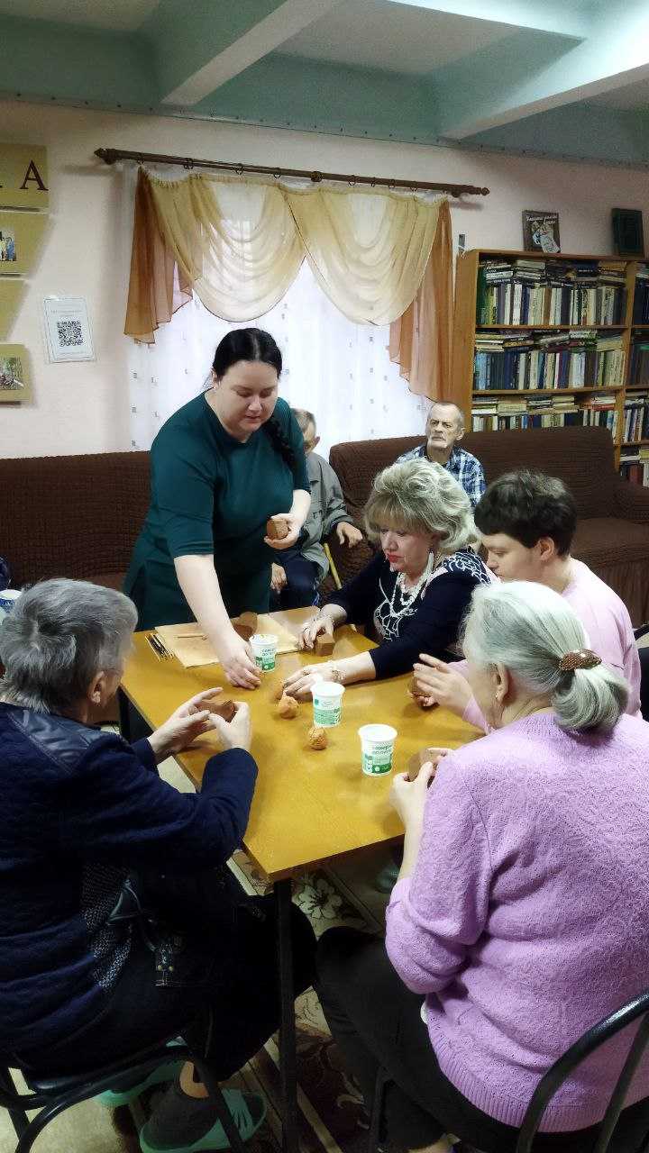 Лепка из глины.