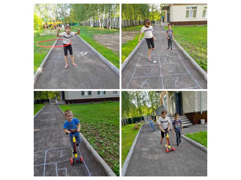 Игры на свежем воздухе!