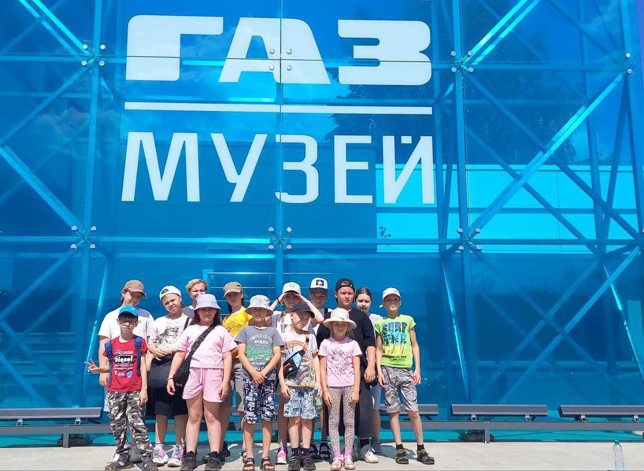 Ребята побывали на экскурсии в музее завода ГАЗ