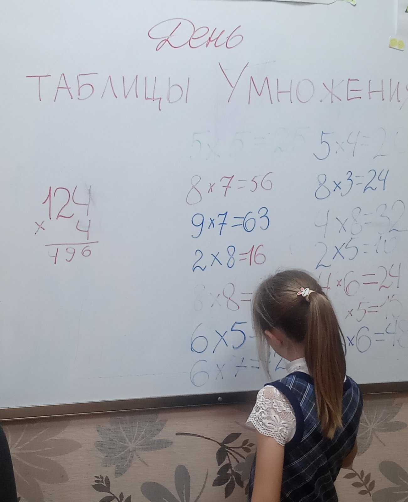 Международный день Таблицы Умножения
