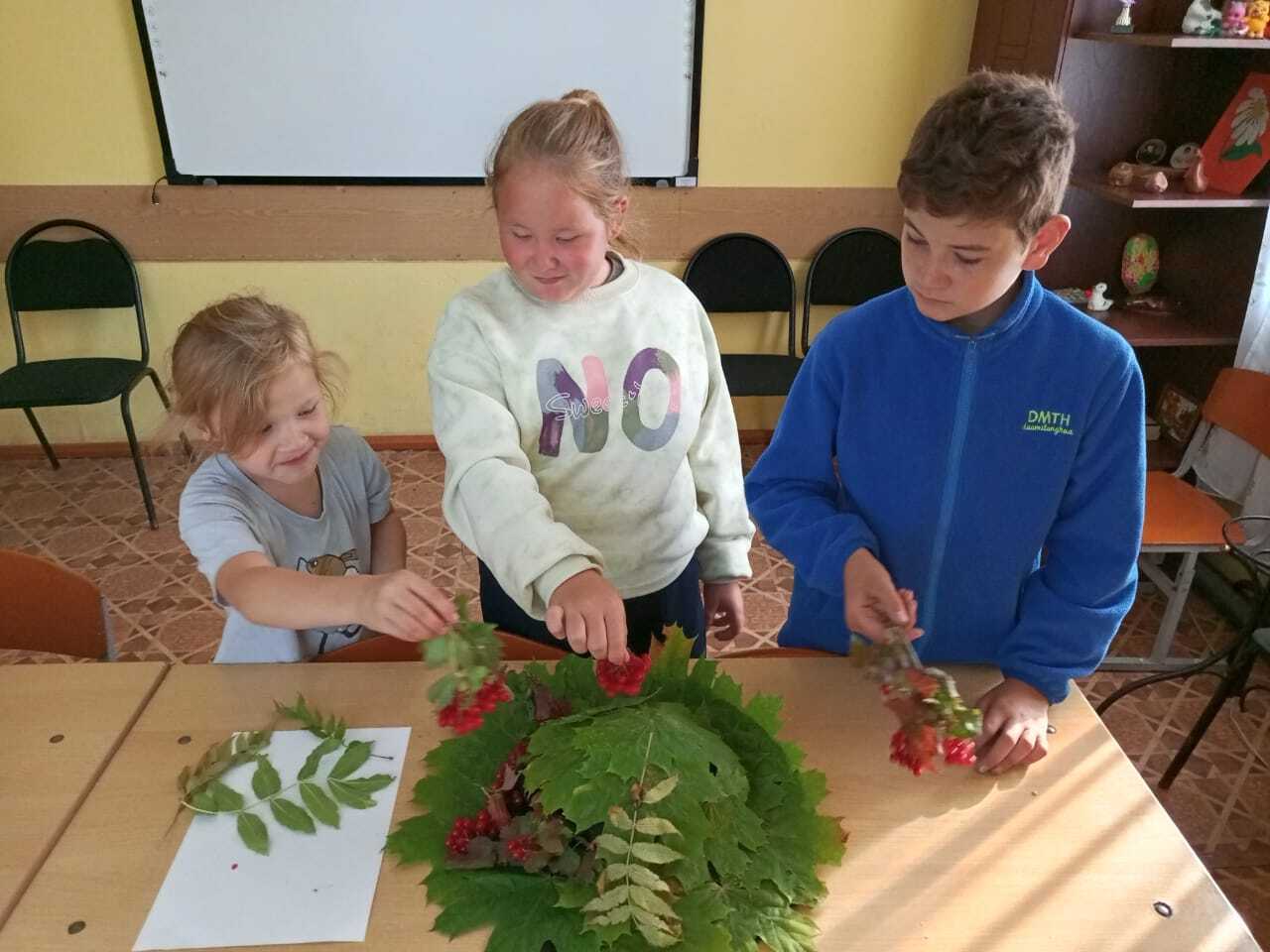 Занятие в кружке 