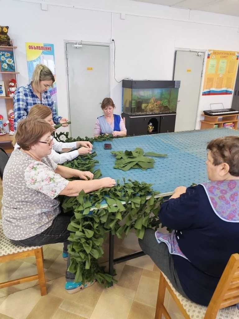 Плетение масксетей для СВО