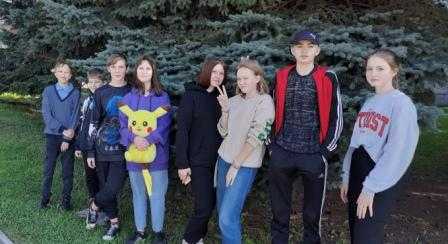 Воспитанники оформили Пушкинскую карту