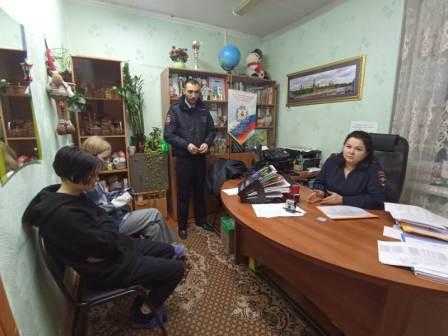 Профилактическая беседа в рамках акции 