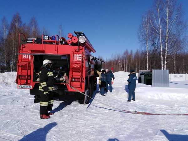 Противопожарная тренировка
