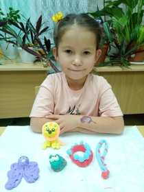 Занятия из воздушного пластилина 