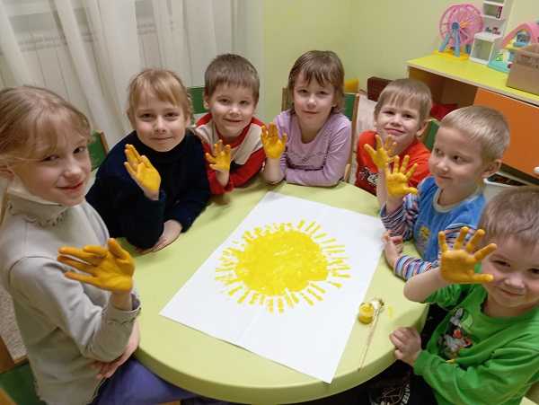 Рисование ладошками