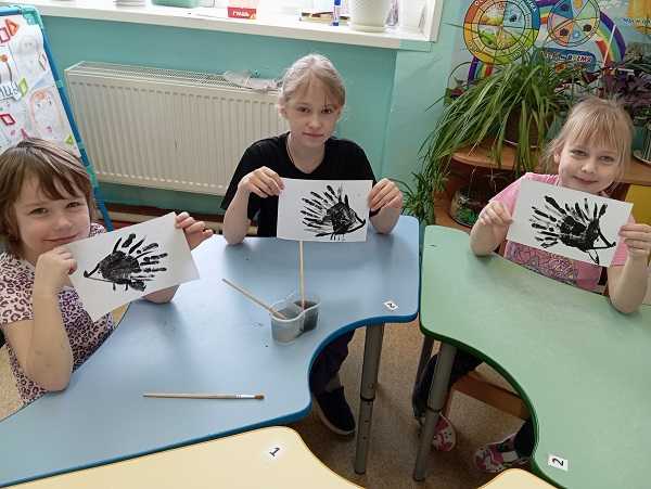 Рисование ладошками