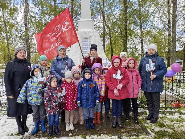 Митинг, посвященный 79-той годовщине победы в ВОВ