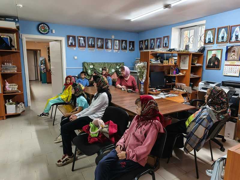 Дети, посещающие отделение дневного пребывания посетили воскресную школу