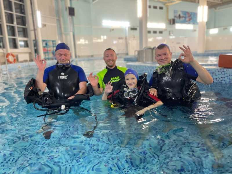 Занятия по подводному спорту «Дайвинг для СВОих»