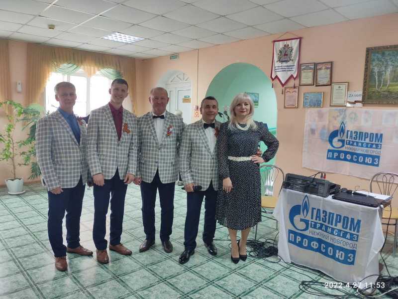  Праздничный концерт от Управления  технологического транспорта и спец.техники филиала ООО «ГАЗПРОМ ТРАНСГАЗ» г. Нижнего Новгорода