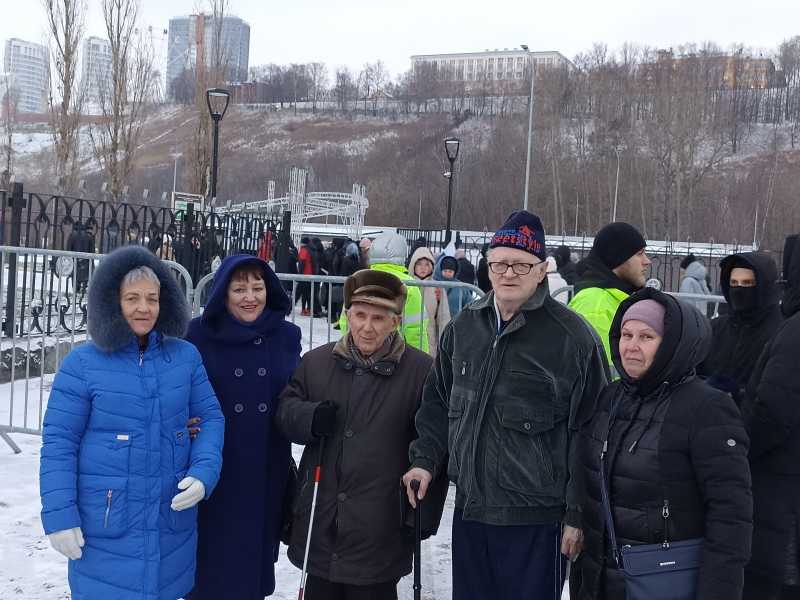 Сотрудники и проживающие Нижегородского дом-интерната приняли участие в концерте-митинге 