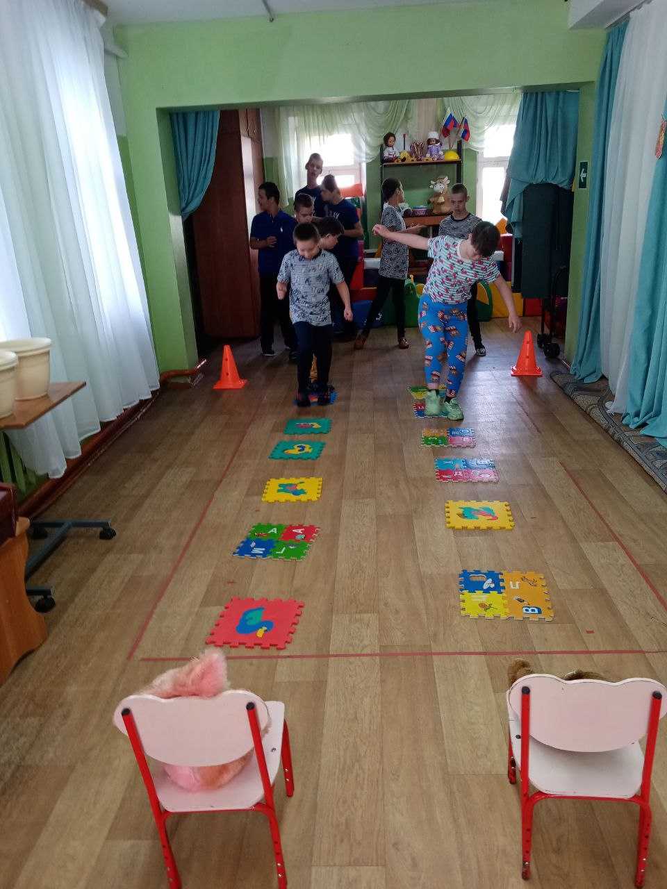 Развлечение «Кто быстрее»