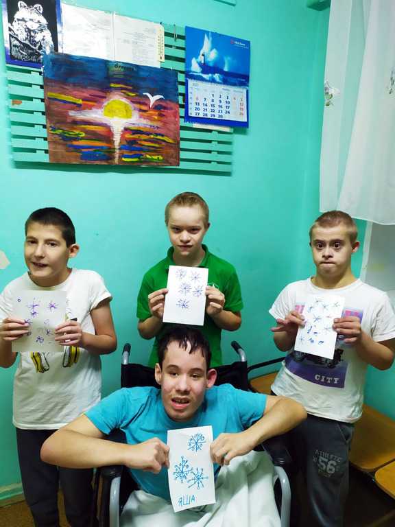 БУКЕТ СНЕЖИНОК