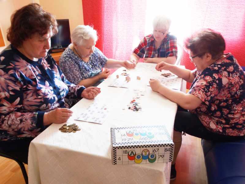 Игра в «Русское лото».