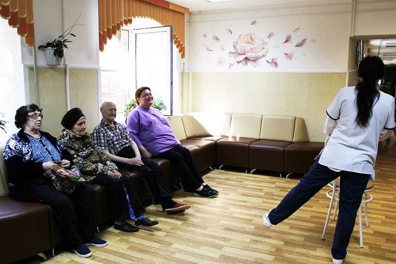 Беседа с проживающими на тему: 